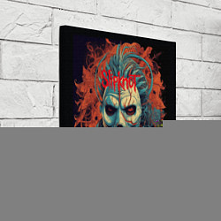 Холст квадратный Slipknot в маске, цвет: 3D-принт — фото 2