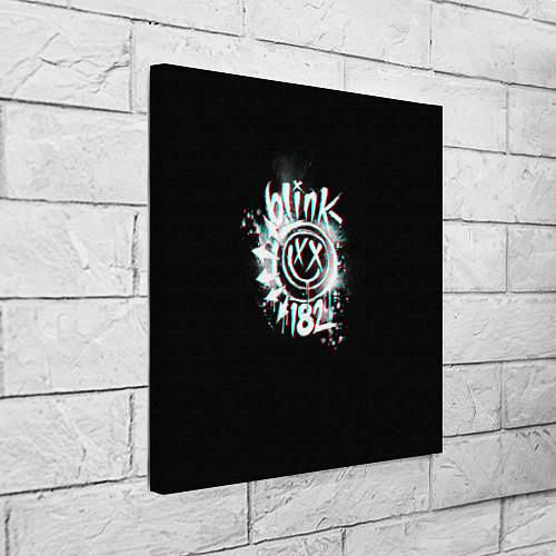 Картина квадратная Blink-182 glitch / 3D-принт – фото 3