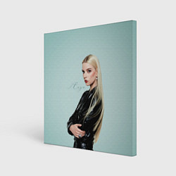 Холст квадратный Anya Taylor - Joy - actress, цвет: 3D-принт