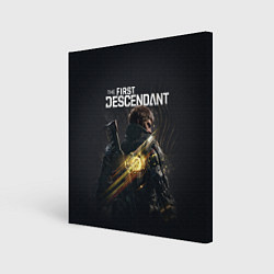 Холст квадратный The First Descendant, цвет: 3D-принт