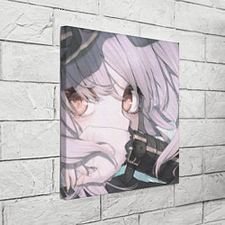 Холст квадратный Touhou Project Remilia Scarlet hunter, цвет: 3D-принт — фото 2