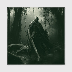 Холст квадратный Рыцарь из Dark Souls, цвет: 3D-принт — фото 2