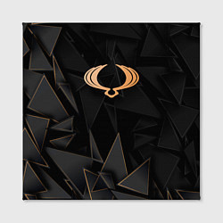 Холст квадратный SsangYong golden poly, цвет: 3D-принт — фото 2