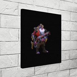 Холст квадратный Снайпер Dota 2, цвет: 3D-принт — фото 2