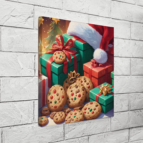 Картина квадратная Рождественские подарки / 3D-принт – фото 3