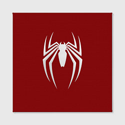 Холст квадратный SpiderMan - logo, цвет: 3D-принт — фото 2