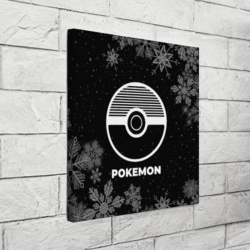 Картина квадратная Снежный Pokemon / 3D-принт – фото 3