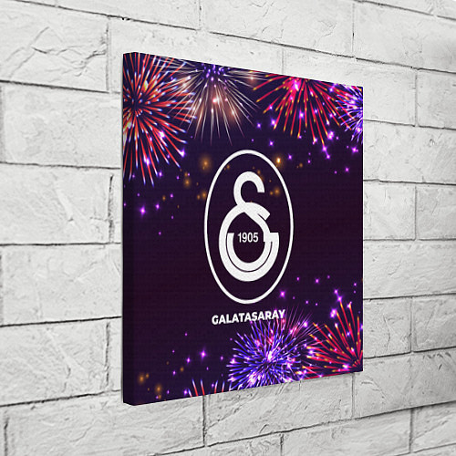 Картина квадратная Праздничный Galatasaray / 3D-принт – фото 3