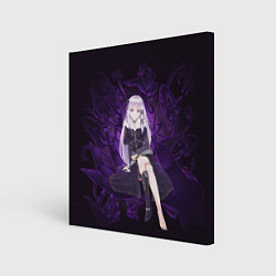 Холст квадратный Сателла Re:Zero, цвет: 3D-принт