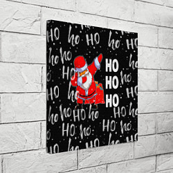 Холст квадратный Новогодний деб, цвет: 3D-принт — фото 2