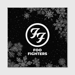 Холст квадратный Снежный Foo Fighters, цвет: 3D-принт — фото 2