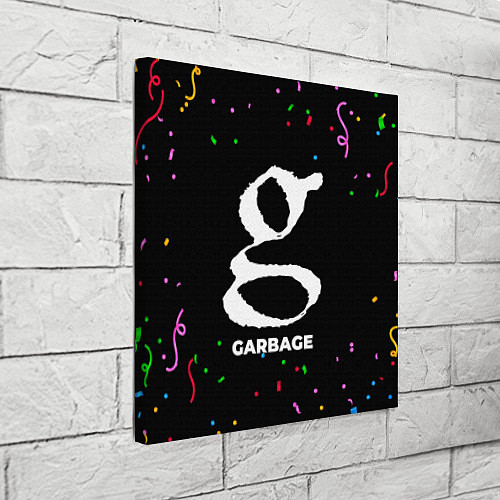 Картина квадратная Garbage конфети / 3D-принт – фото 3