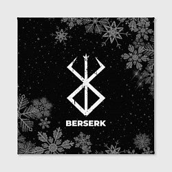 Холст квадратный Снежный Berserk, цвет: 3D-принт — фото 2