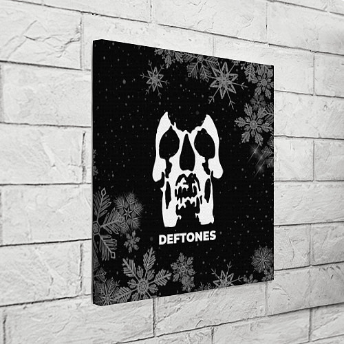 Картина квадратная Снежный Deftones / 3D-принт – фото 3