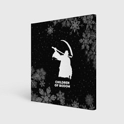 Холст квадратный Снежный Children of Bodom, цвет: 3D-принт