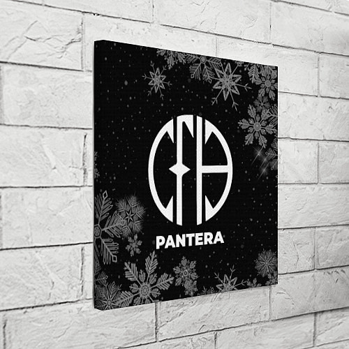 Картина квадратная Снежный Pantera / 3D-принт – фото 3