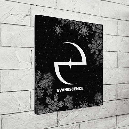 Картина квадратная Снежный Evanescence / 3D-принт – фото 3