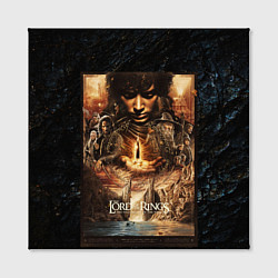Холст квадратный Lord of the rings - the fellowship of the ring, цвет: 3D-принт — фото 2