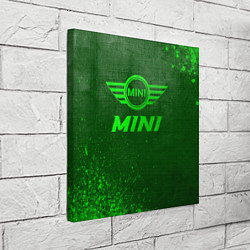 Холст квадратный Mini - green gradient, цвет: 3D-принт — фото 2