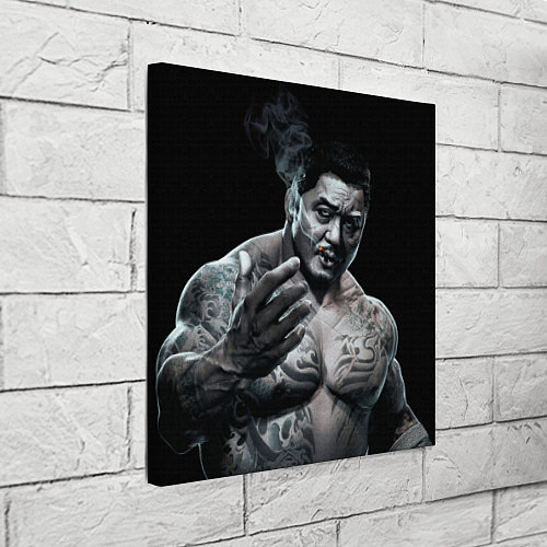 Картина квадратная Ma Dong Seok - yakudza / 3D-принт – фото 3