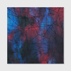 Холст квадратный Космическая паутина, цвет: 3D-принт — фото 2