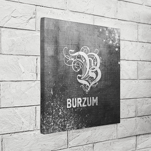 Картина квадратная Burzum - grey gradient / 3D-принт – фото 3