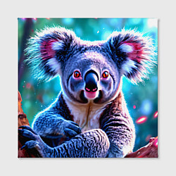 Холст квадратный Большая коала, цвет: 3D-принт — фото 2