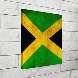 Холст квадратный Jamaica flag, цвет: 3D-принт — фото 2