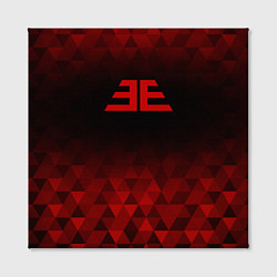 Холст квадратный Imagine Dragons red poly, цвет: 3D-принт — фото 2