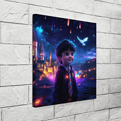 Холст квадратный Гарри Поттер и волшебное небо, цвет: 3D-принт — фото 2