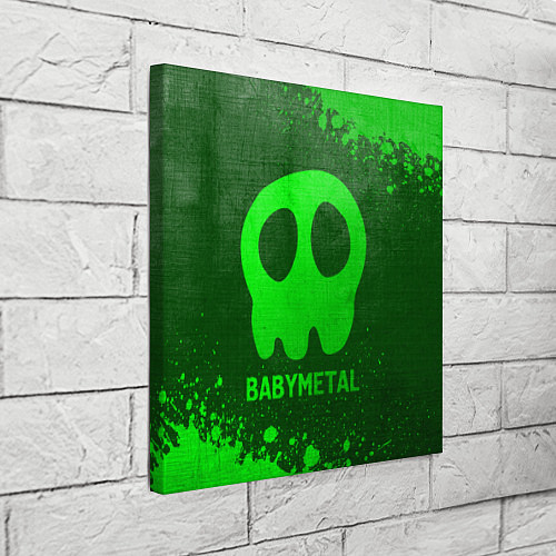 Картина квадратная Babymetal - green gradient / 3D-принт – фото 3