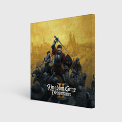 Картина квадратная Сражение Kingdom come 2 deliverance
