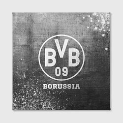 Холст квадратный Borussia - grey gradient, цвет: 3D-принт — фото 2