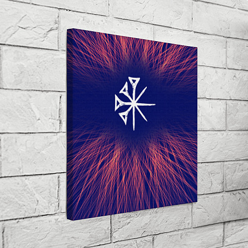 Картина квадратная Nightwish red energy / 3D-принт – фото 3