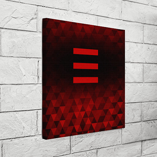 Картина квадратная OneRepublic red poly / 3D-принт – фото 3