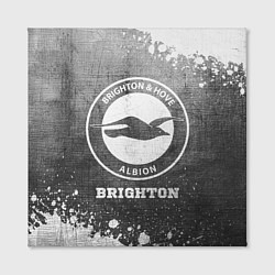 Холст квадратный Brighton - grey gradient, цвет: 3D-принт — фото 2
