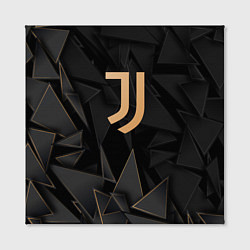 Холст квадратный Juventus golden poly, цвет: 3D-принт — фото 2