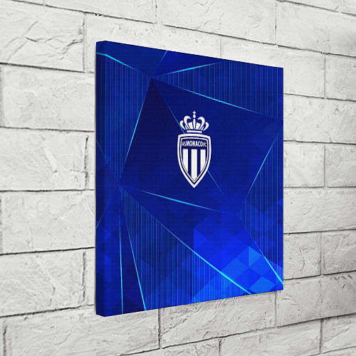 Картина квадратная Monaco blue poly / 3D-принт – фото 3