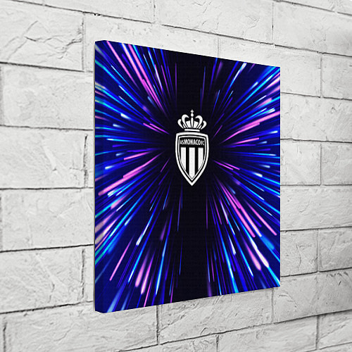 Картина квадратная Monaco neon energy / 3D-принт – фото 3