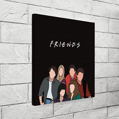 Картина квадратная Friends - Central park / 3D-принт – фото 3