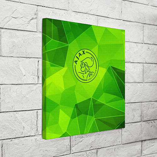 Картина квадратная Ajax green poly / 3D-принт – фото 3