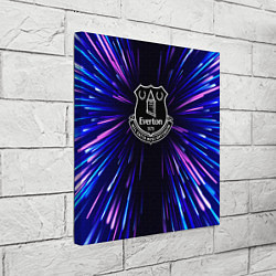 Холст квадратный Everton neon energy, цвет: 3D-принт — фото 2