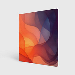 Холст квадратный Летящая вуаль, цвет: 3D-принт