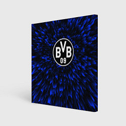 Холст квадратный Borussia blue energy, цвет: 3D-принт