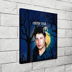 Холст квадратный Юрий Хой полнолуние, цвет: 3D-принт — фото 2