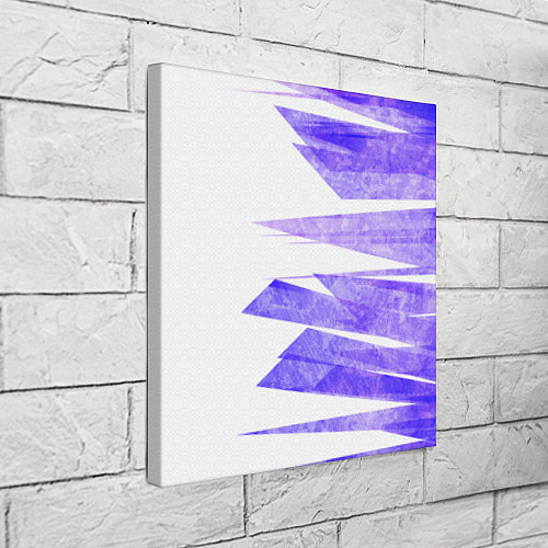 Картина квадратная Color white purple / 3D-принт – фото 3