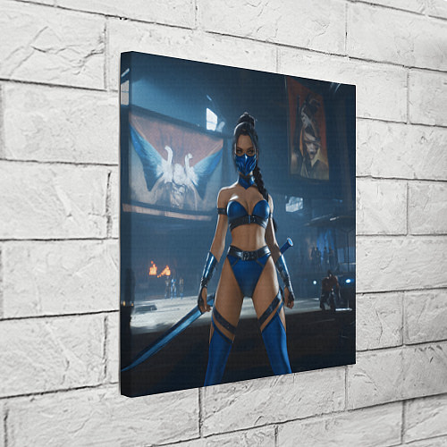 Картина квадратная Китана в стойке / 3D-принт – фото 3