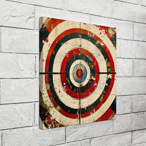 Картина квадратная Мишень для стрельбы / 3D-принт – фото 3