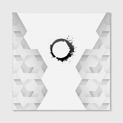 Холст квадратный The Callisto Protocol white poly, цвет: 3D-принт — фото 2