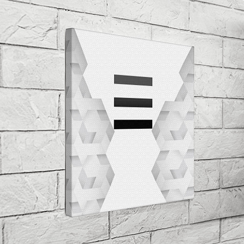 Картина квадратная OneRepublic white poly / 3D-принт – фото 3